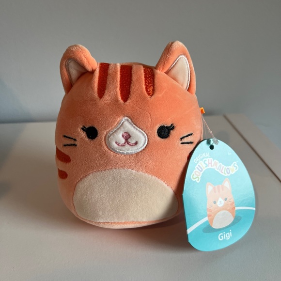 Squishmallows Other - Gigi the 5” Orange Cat Squishmallow